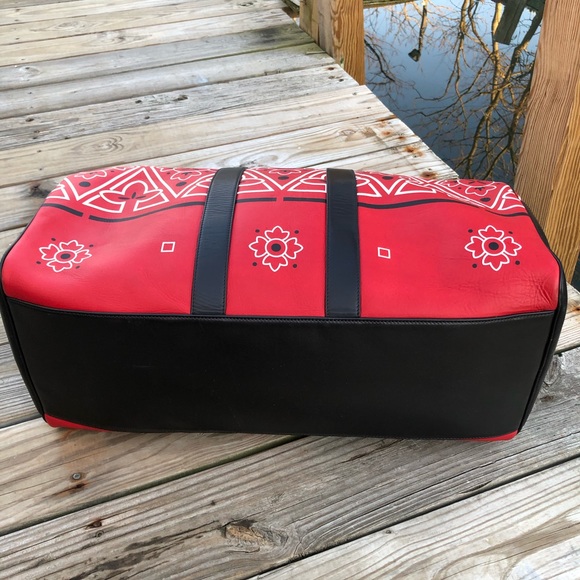 Unisex RARE Raf Simons x 205W39NYC CK Lthr Duffle - Picture 6 of 16